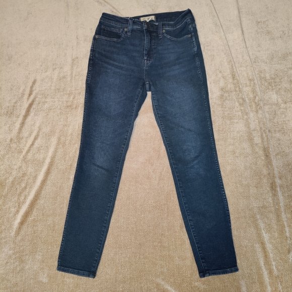 Madewell 10" High-Rise Skinny Jeans, Fair Trade Certified, Size 26 - Picture 1 of 12